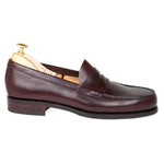 Carmina Shell Cordovan Penny Loafers 80352 Covent Burgundy
