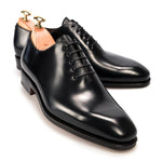 Carmina Shell Cordovan Wholecut 910 Rain Black