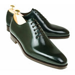 Carmina Shell Cordovan Wholecut 910 Rain Green