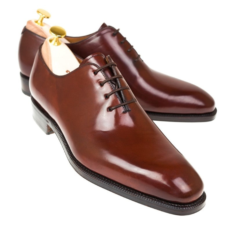 Carmina Shell Cordovan Wholecut 910 Rain Rubi