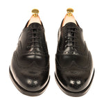 Carmina Shell Cordovan Wingtip Oxfords 731 Forest Black
