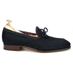 Carmina String Loafers 80228 Uetam Navy Suede
