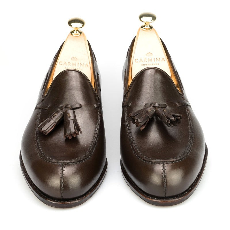 Carmina Tassel Loafers 734 Forest Brown