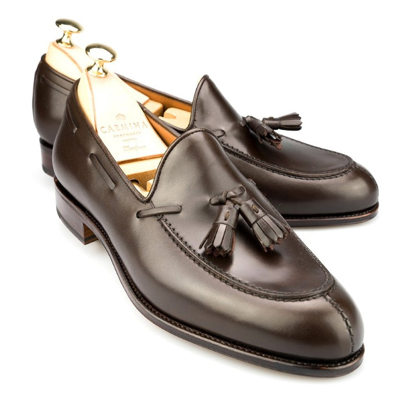 Carmina Tassel Loafers 734 Forest Brown
