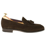Carmina Tassel Loafers 80215 Uetam Brown Suede