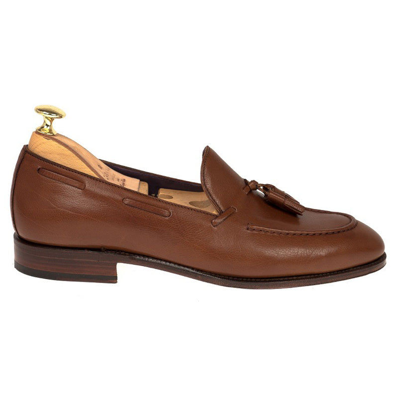 Carmina Tassel Loafers 80215 Uetam Tan