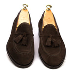 Carmina Tassel Loafers 80289 Uetam Brown Suede