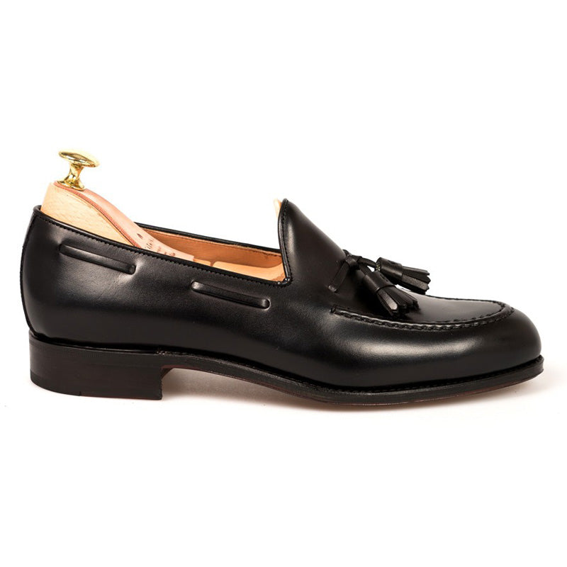 Carmina Tassel Loafers 80367 Forest Black