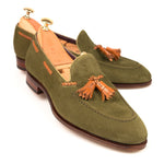 Carmina Tassel Loafers 80371 Uetam Bering Suede