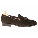 Carmina Tassel Loafers 80371 Uetam Brown Suede