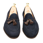 Carmina Tassel Loafers 80371 Uetam Navy Suede