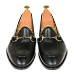 Carmina Unlined Horsebit Loafers 80643 Uetam Black