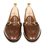 Carmina Unlined Horsebit Loafers 80643 Uetam Brown