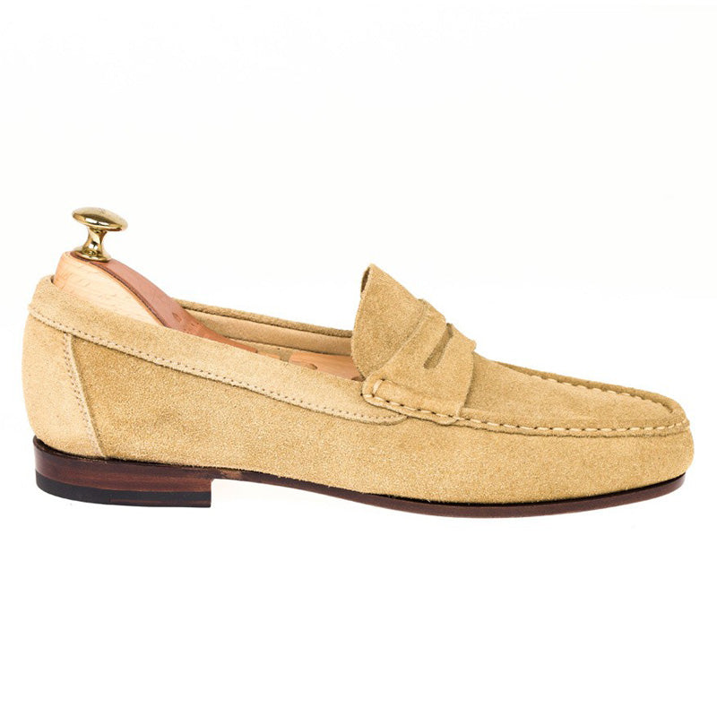 Carmina Unlined Penny Loafers 80646 Xim Gaucho
