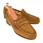 Carmina Unlined Penny Loafers 80646 Xim Maraka