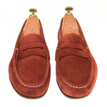 Carmina Unlined Penny Loafers 80646 Xim Sign