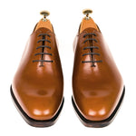 Carmina Wholecut Oxfords 910 Rain EEE Tan