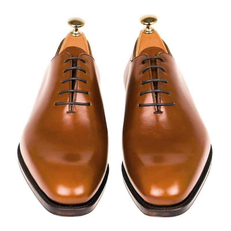 Carmina Wholecut Oxfords 910 Rain EEE Tan