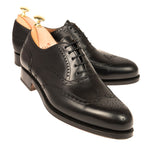 Carmina Wingtip Oxfords 731 Forest Black