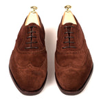 Carmina Wingtip Oxfords 922 Rain Polo Suede