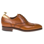 Carmina Wingtip Oxfords 922 Rain Tan Boxcalf