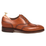 Carmina Wingtip Oxfords 922 Rain Tan Vegano
