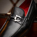 Marco Di Milano Cassarano Calf Bit Loafer Black