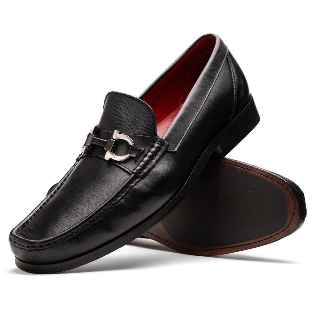 Marco Di Milano Cassarano Calf Bit Loafer Black