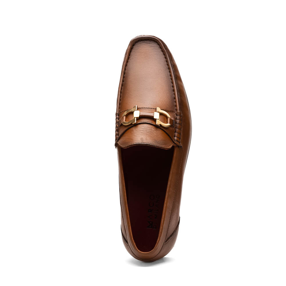 Marco Di Milano Cassarano Calf Bit Loafer Honey