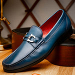 Marco Di Milano Cassarano Calf Bit Loafer Navy