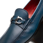 Marco Di Milano Cassarano Calf Bit Loafer Navy