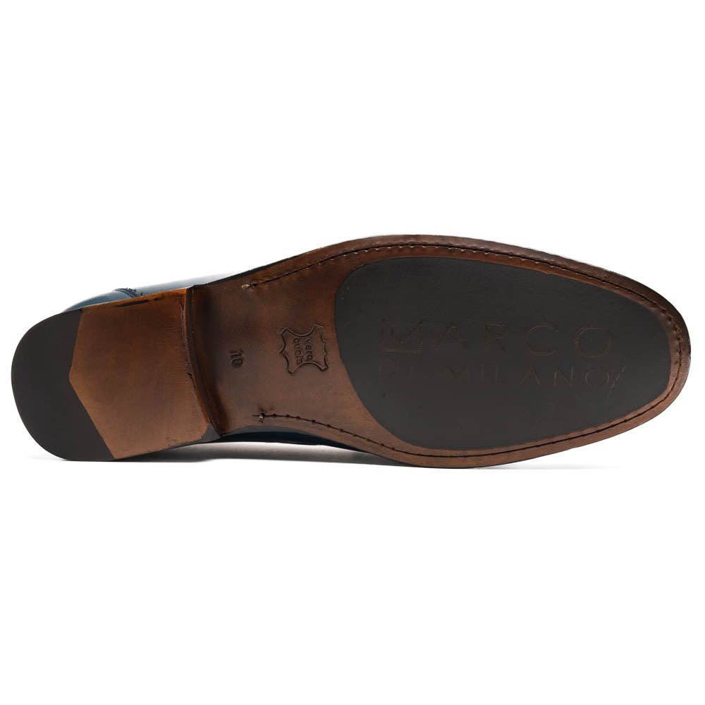 Marco Di Milano Cassarano Calf Bit Loafer Navy