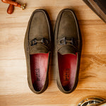 Marco Di Milano Cassarano Calf Bit Loafer Olive