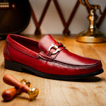 Marco Di Milano Cassarano Calf Bit Loafer Red