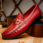 Marco Di Milano Cassarano Calf Bit Loafer Red