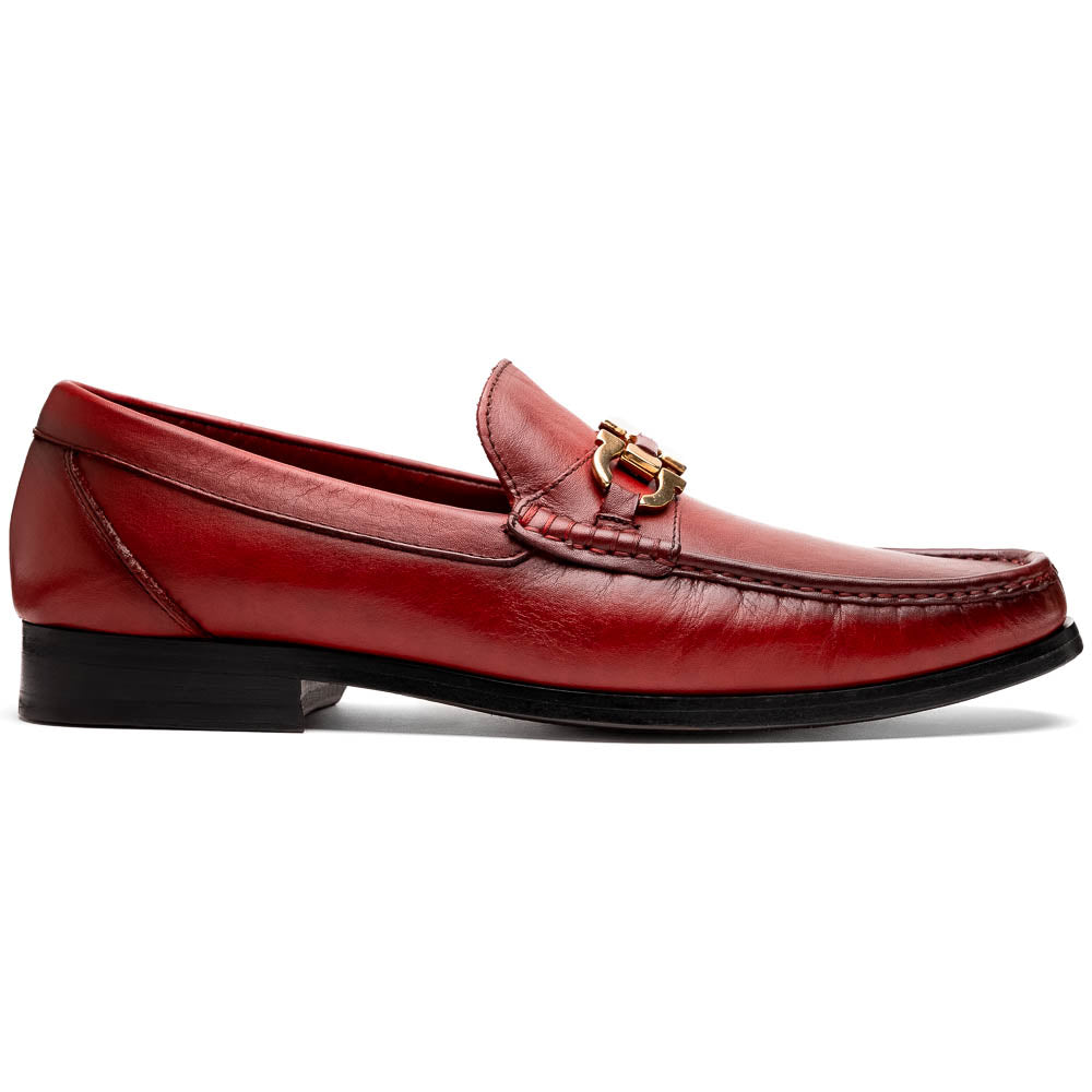 Marco Di Milano Cassarano Calf Bit Loafer Red