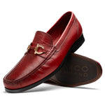 Marco Di Milano Cassarano Calf Bit Loafer Red