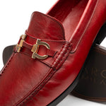 Marco Di Milano Cassarano Calf Bit Loafer Red
