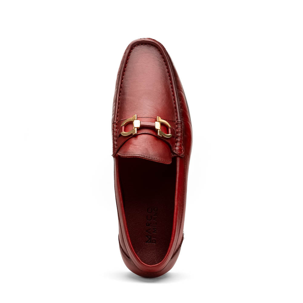 Marco Di Milano Cassarano Calf Bit Loafer Red