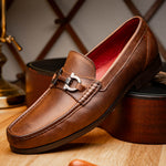 Marco Di Milano Cassarano Calf Bit Loafer Tan