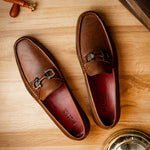 Marco Di Milano Cassarano Calf Bit Loafer Tan
