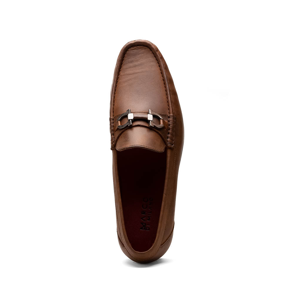 Marco Di Milano Cassarano Calf Bit Loafer Tan