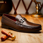 Marco Di Milano Cassarano Calf Bit Loafer Brown