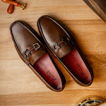Marco Di Milano Cassarano Calf Bit Loafer Brown