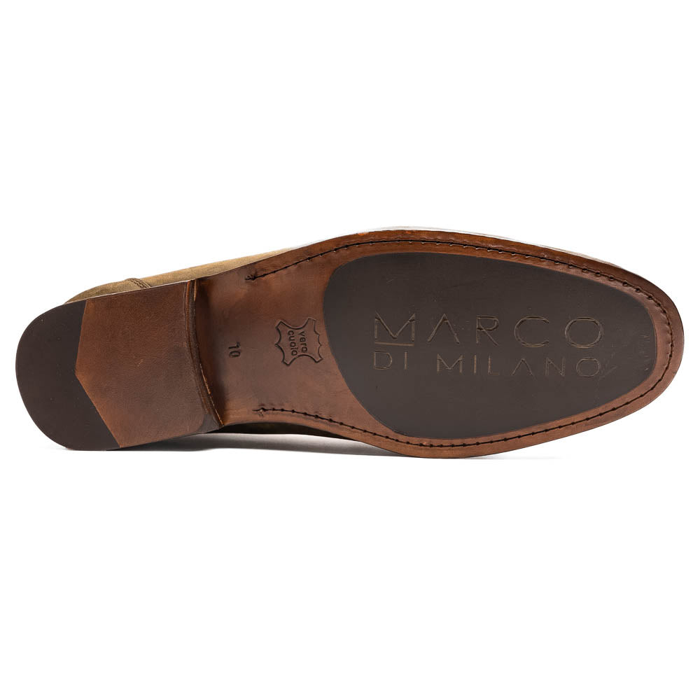 Marco Di Milano Cassarano Calf Bit Loafer Olive