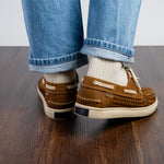 View product image 8: Marco Di Milano Castell Woven Nubuck Boat Shoe Bronze