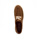 View product image 5: Marco Di Milano Castell Woven Nubuck Boat Shoe Bronze