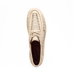 View product image 5: Marco Di Milano Castell Woven Leather Boat Shoe Bone