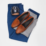 Zelli Cestino Woven Loafers Cognac (15-211-CGN)