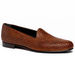 Zelli Cestino Woven Loafers Cognac (15-211-CGN)